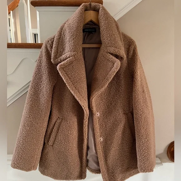 French Connection Teddy Coat - Picture 2 of 12